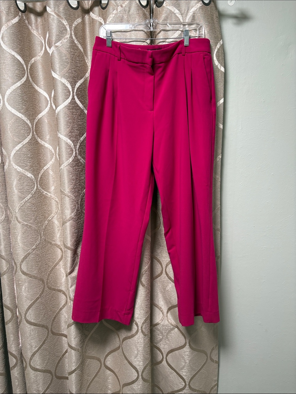 Christian Lacroix Wide-Leg Pants in Fuchsia